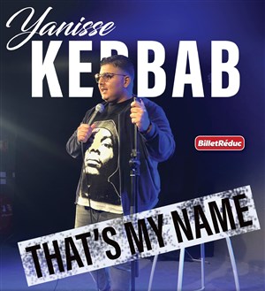 Affiche de Carte Blanche à Yanisse Kebbab