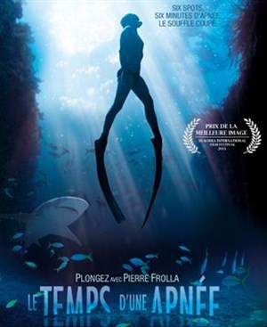 Affiche de Projection 3D : Le temps d'une apnée + conférence du champion du monde d'apnée