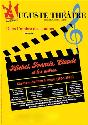 Affiche de Michel, Francis, Claude et les autres : Chansons de films français (1966-1980)