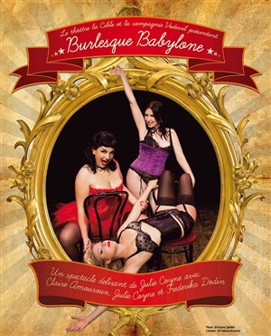 Affiche de Burlesque Babylone