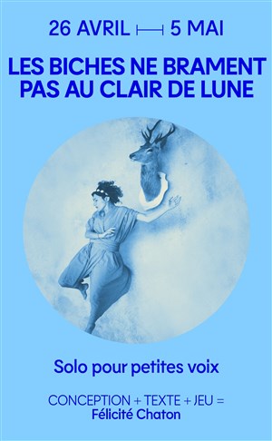 Affiche de Les biches ne brament pas au clair de lune