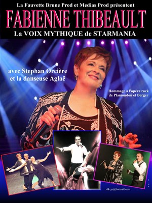 Affiche de Fabienne Thibeault : La voix mythique de Starmania