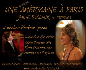 Affiche de Julie Scolnick and friends | Une américaine à paris