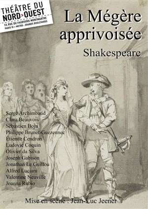 Affiche de La Mégère apprivoisée