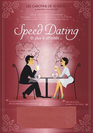 Affiche de Speed dating et plus si affinités...
