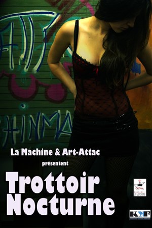 Affiche de Trottoir nocturne