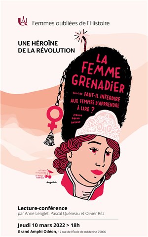 Affiche de Une héroïne de la Révolution: La Femme Grenadier de Jeanne Gacon-Dufour