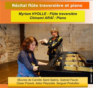 Affiche de Récital flûte traversière et piano