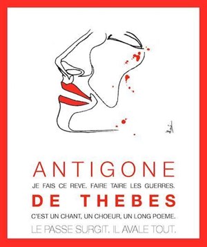 Affiche de Antigone de Thèbes