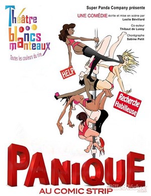 Affiche de Panique au comic strip