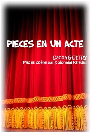 Affiche de Pièces en un acte