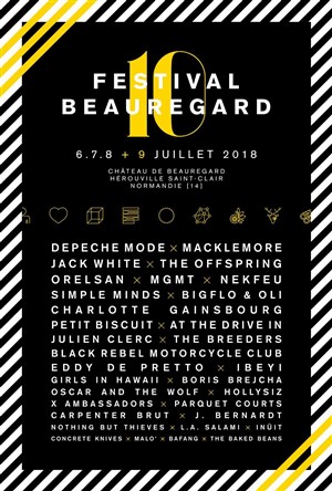 Affiche de Festival Beauregard 2018 - Pass 2 jours Vendredi/Dimanche