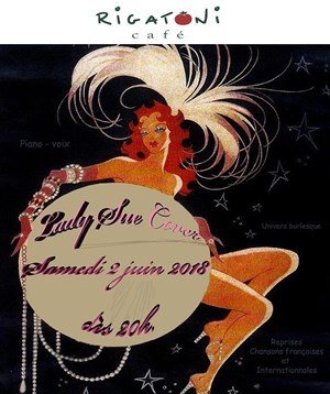 Affiche de Concert Lady Sue Cover