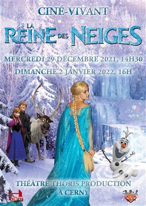 Affiche de Ciné-Vivant : La Reine des Neiges
