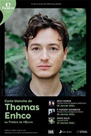 Affiche de Thomas Enhco & Stéphane Kerecki : Piano Solo