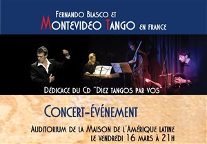 Affiche de Fernando Blasco et Montevideo Tango
