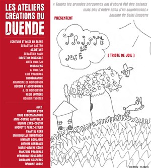 Affiche de Triste de joie