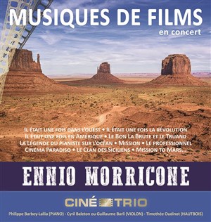 Affiche de Concerts Ciné-Trio