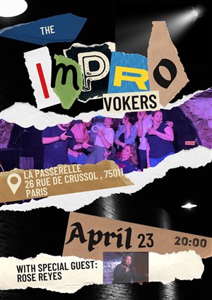 Affiche de The Improvokers Live