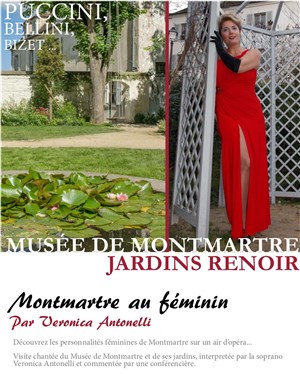 Affiche de Visite guidée : Montmartre au féminin | Par Veronica Antonelli