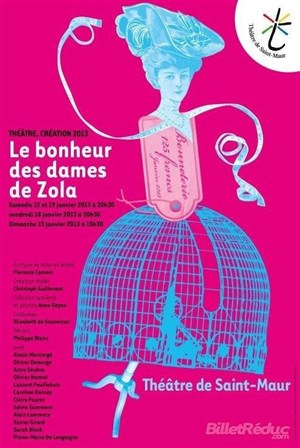 Affiche de Le bonheur des dames de Zola