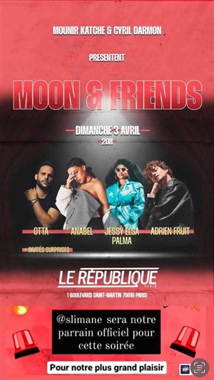 Affiche de Moon & Friends