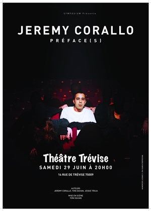 Affiche de Jeremy Corallo dans Préface(s)
