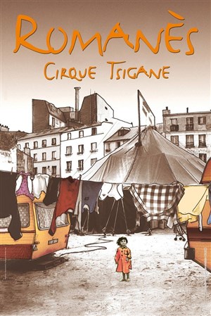 Affiche de Cirque Romanès | La reine des gitans et des chats