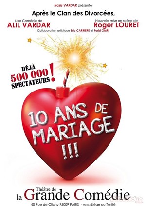 Affiche de 10 ans de mariage