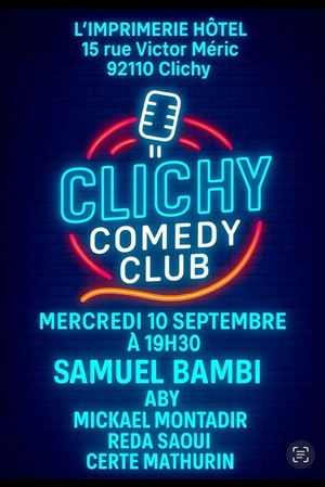 Affiche de Clichy Comedy Club