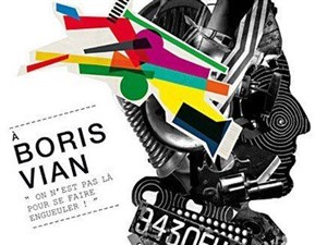 Affiche de Printemps des Poètes : Boris Vian, poèmes et chansons | par Véronique Daniel