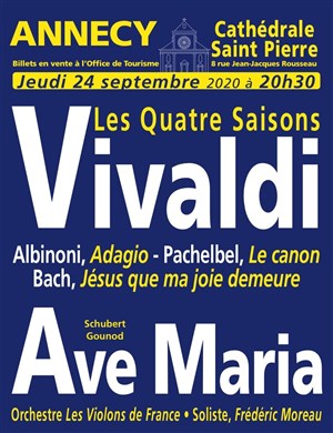 Affiche de Les quatre saisons de Vivaldi / Ave Maria / Adagios célèbres | Annecy