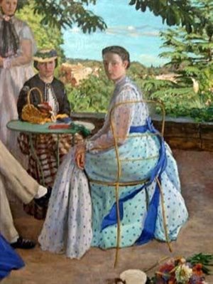 Affiche de Visite guidée : Frédéric Bazille par Pierre-Yves Jaslet