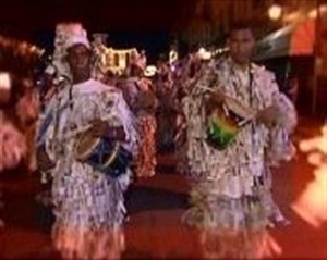 Affiche de Carnaval, antan lontan
