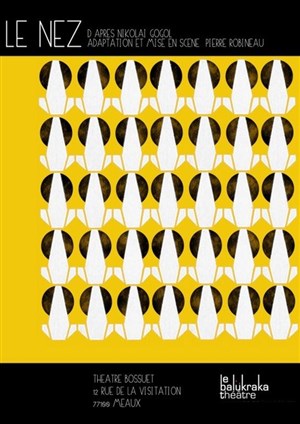 Affiche de Le Nez, d'après Nikolaï Gogol