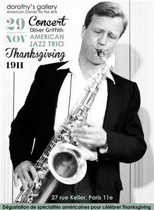 Affiche de The American Jazz Trio & SoiréeThanksgiving
