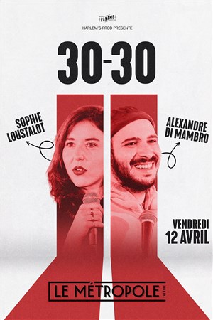 Affiche de Alexandre Di Mambro & Sophie Loustalot en 30/30