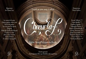 Affiche de Chant Polyphonique pour Choeur d'Hommes