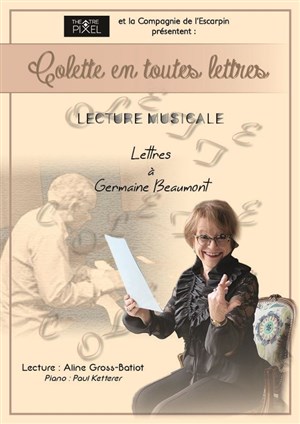 Affiche de Colette en toutes lettres