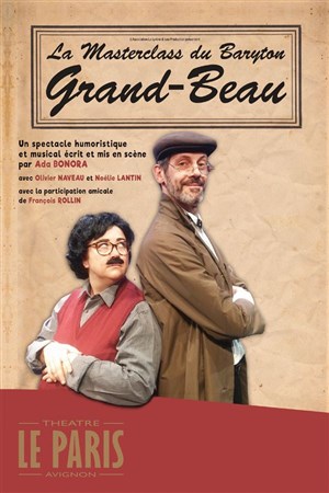 Affiche de La Masterclass du Baryton Grand-Beau