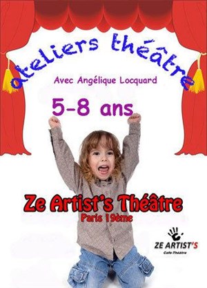 Affiche de Découverte cours de théâtre ludique des petits