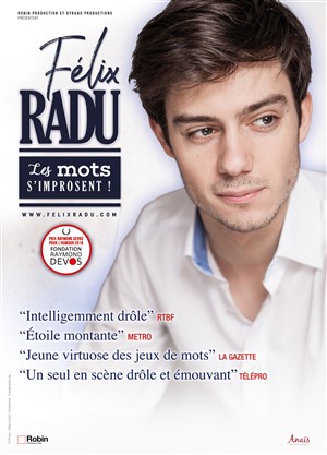 Affiche de Felix Radu dans Les mots s'improsent