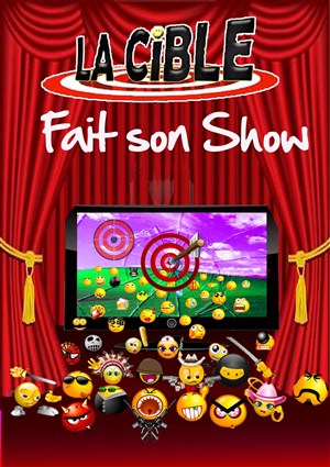 Affiche de La Cible fait son show