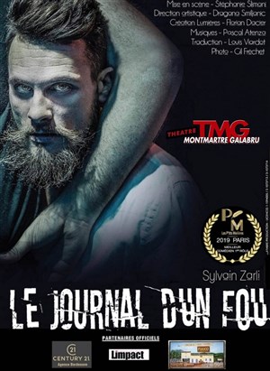 Affiche de Sylvain Zarli dans Le journal d'un fou