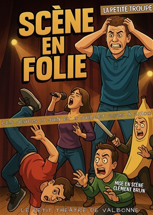 Affiche de Scène en folie