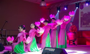 Affiche de Danses populaires du Vietnam : Les couleurs du Vietnam