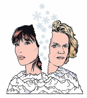 Affiche de Snow Thérapie | avec Alex Lutz et Ana Girardot