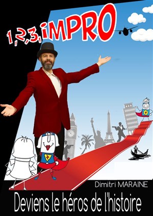 Affiche de 1,2,3 Impro