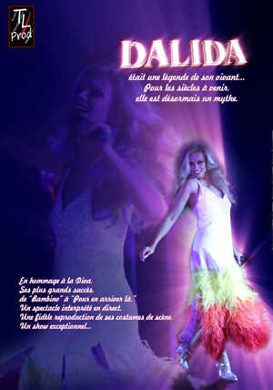 Affiche de Dalida...Comme si j'étais là