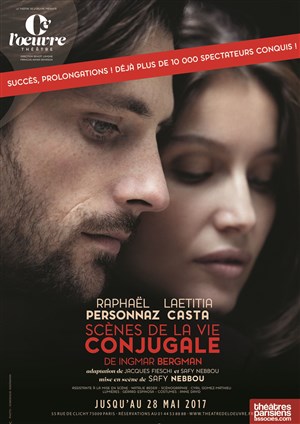 Affiche de Scènes de la vie conjugale | avec Laetitia Casta et Raphaël Personnaz